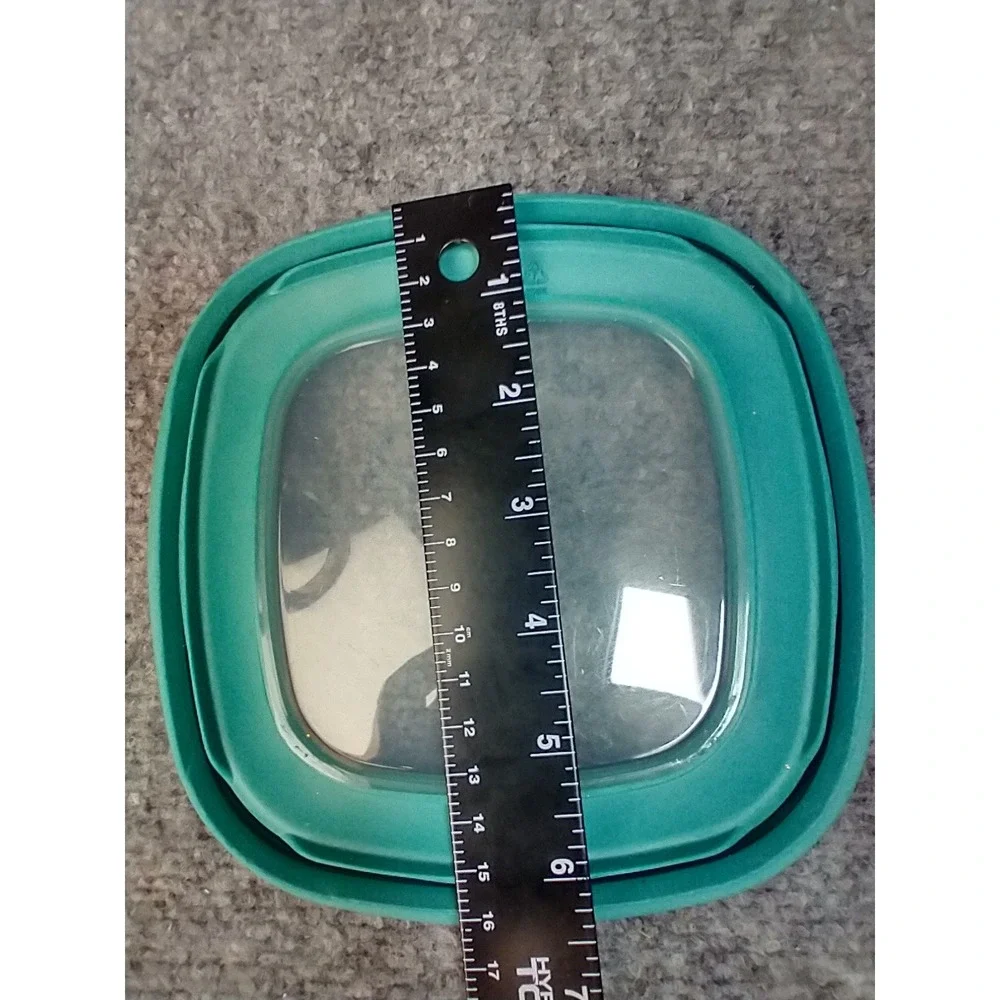Rubbermaid Premier Teal Replacement Lid Square 10M3M4 7 Inch Food Storage Lid